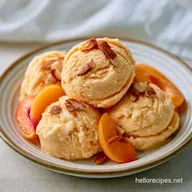 Almond Apricot Ice Cream: Creamy