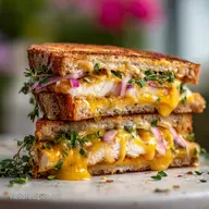 Recipe Apple Cheddar Amp Chicken Melts in 18 Minutes: Baked Crispy Melt
