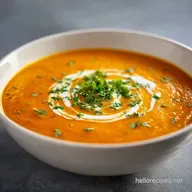 Autumn Roasted Vegetable Soup with Squash