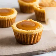 Autumns Embrace Irresistible Mini Caramel Cheesecakes for Fall