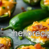 Easy Cheesy Stuffed Jalape&ntilde;o Peppers: Bake Fresh for a Spicy Treat