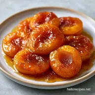 Baked Apricot Halves with Honey