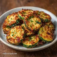 Baked Zucchini Slices with Parmesan