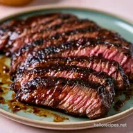 Balsamic Flank Steak for 6 Servings