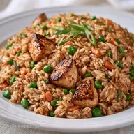 Blackstone Fried Rice with Chicken
