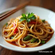 BlitzSpeed Shanghai Lo Mein 15 Minute Weeknight Dinner