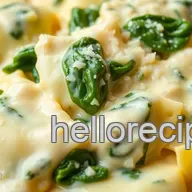 How to Make Delicious Boil Spinach Ravioli with Creamy Sauce