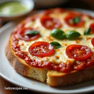 Bread Pizza Bonanza Easy Peasy Pizza on Toast