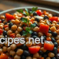 Bright and Flavorful Bean Salad: Easy Simple Bean Recipes for All