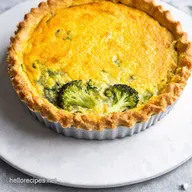 Easy No Crust Quiche Recipe Broccoli Cheese Delight