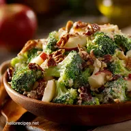 Broccoli Salad with Apples and Pecans The Best Creamy Crunchy Recipe