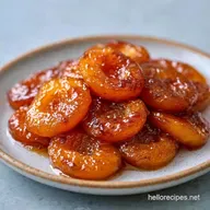 Brown Sugar Roasted Apricots: Caramelized