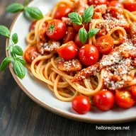 Burst Cherry Tomato Pasta: Summer on a Plate! | cherry tomato recipes