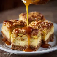 Caramel Apple Cheesecake Bars: The Best Salted Caramel Autumn Bake