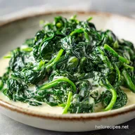 Cheesy Creamed Spinach in 25 Minutes