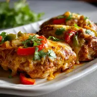 Cheesy Fajita Baked Chicken: Oven-Only Method