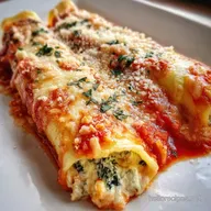 Cheesy Manicotti Baked in 30 Minutes