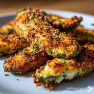 Crispy and Cheesy Jalape&ntilde;o Popper Recipe for Oven and Air Fryer: Crispy Baked