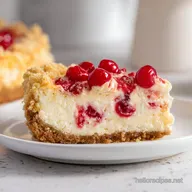 Cherry Cheesecake Dump Cake: Creamy