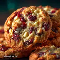 The Best Chewy White Chocolate Cranberry Cookies Recipe