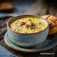Chicken Pot Pie Soup Recipe for 6 Servings