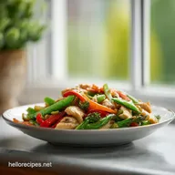 Chicken Veggie Stir Fry: Velvety & Crisp