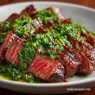 Chimichurri Skirt Steak for 4 Servings