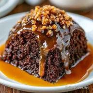 Chocolate Toffee Crunch Cake: Fudgy