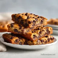 Chocolate Chip Pan Chewies: Dual Texture Baking