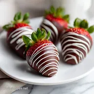 Chocolate Covered Strawberries for 15 Servings