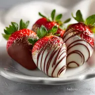 Chocolate Covered Strawberries: High Gloss Finish