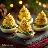 Christmas Tree Deviled Eggs: The Show-Stopping Festive Appetizer