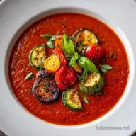 Chunky Roasted Tomato Soup for 4 Servings