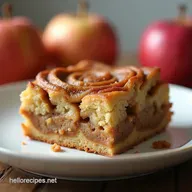 The Ultimate Cinnamon Roll Apple Cake with Buttery Swirl