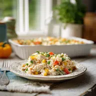 Chicken and Rice Casserole: Creamy and Tender in 90 Minutes