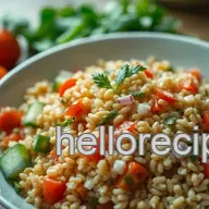 Delightful Cooked Farro Salad: A Joyful Blend of Fresh Flavors