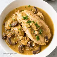 Cozy Comforting Creamy Mushroom Chicken for Your Weeknight