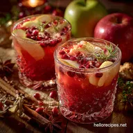 Festive Thanksgiving Punch: Easy Cranberry Apple Spiced Mocktail