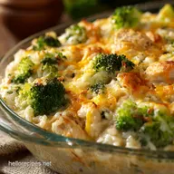 Chicken Broccoli Rice Casserole: Ultra-Creamy, No Condensed Soup