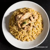 Creamy Dreamy Chicken Mushroom Orzotto Recipe