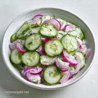 Creamy Cucumber Salad Recipe: Zesty and Crisp