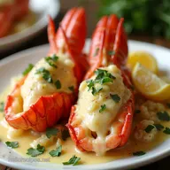 Easy Creamy Garlic Lobster Tails Restaurant Style at Home