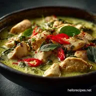 Quick Creamy Green Thai Chicken Curry Recipe 40 Mins