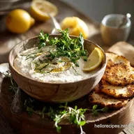 Effortless Lemon and Herb White Bean Dip Vegan Creamy