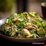 The Zesty Green Goddess Creamy Avocado Chicken Salad No Mayo