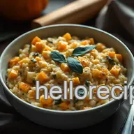 Creamy Butternut Squash & Sage Risotto: A Warm Hug in a Bowl