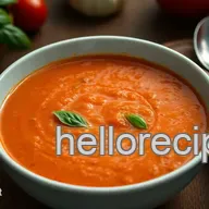My Best Easy Soup Recipes: Creamy Tomato Basil Soup for Cozy Nights