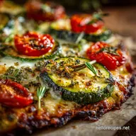 The Zesty Zucchini Keto Pizza A Proper Crisp Low Carb Recipe