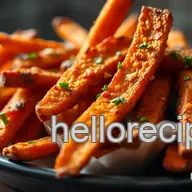 Crispy Air Fryer Sweet Potato Fries! (Nando's Hack)