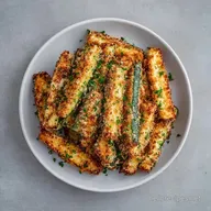 Crispy Air Fryer Zucchini with Panko